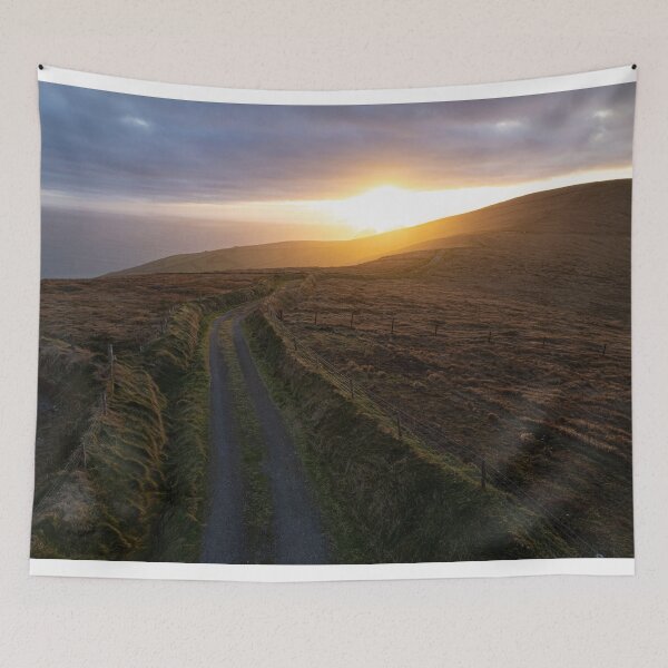 Item preview, Sunset on Irish County Road 1 designed and sold by StephenPower.