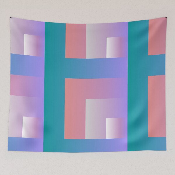 Item preview, Gradient Teal Pink Violet designed and sold by yyolka.