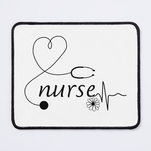Item preview, nurse heart stethoscope designed and sold by orchidgd.
