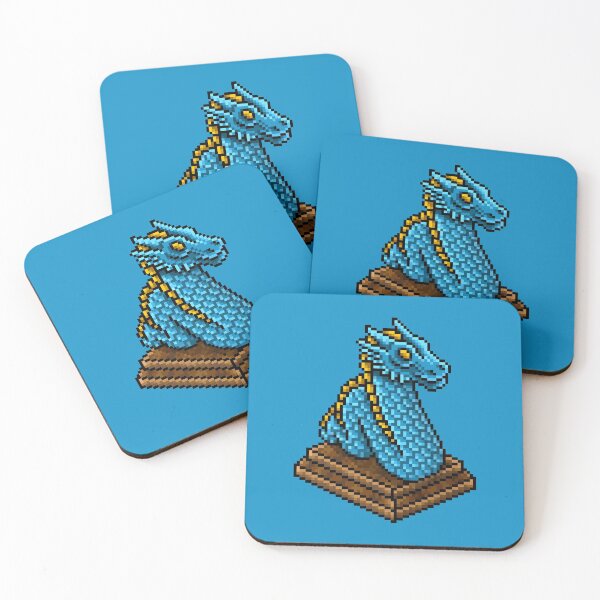 Item preview, Habbo Azure Dragon Lamp designed and sold by Eisenjays.