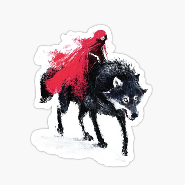Little Red Riding Hood Sticker