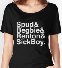 Spud&Begbie&Renton&SickBoy Women's Relaxed Fit T-Shirt