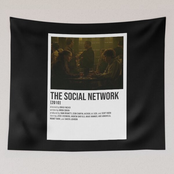 Item preview, Gift Idea The Social Network Final Clubs Poster Gifts Movie Fans designed and sold by Justynbartell.