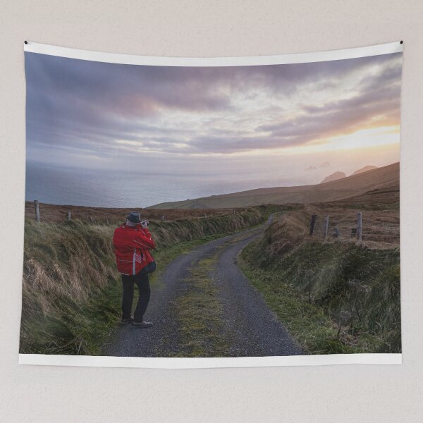 Item preview, Photographing Sunset over the Skellig Rocks, Ireland 2 designed and sold by StephenPower.