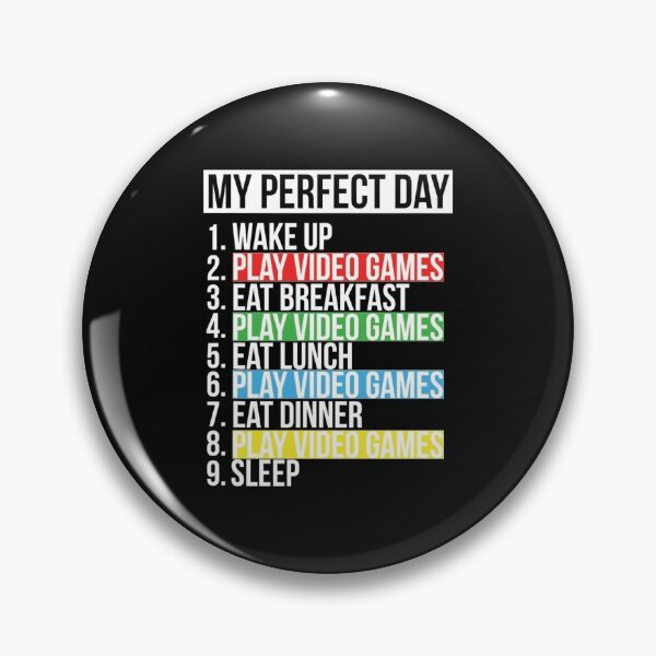 Item preview, My Perfect Day Video Games designed and sold by chaintub.
