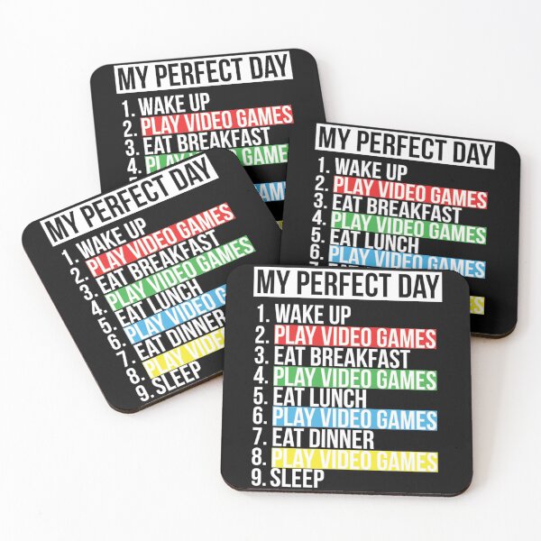 Item preview, My Perfect Day Video Games designed and sold by chaintub.