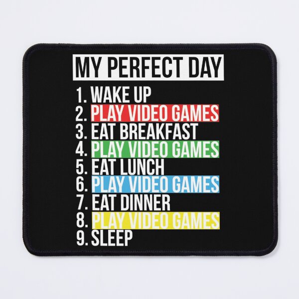 Item preview, My Perfect Day Video Games designed and sold by chaintub.