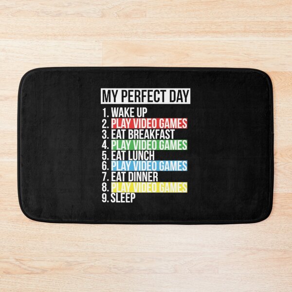 Item preview, My Perfect Day Video Games designed and sold by chaintub.