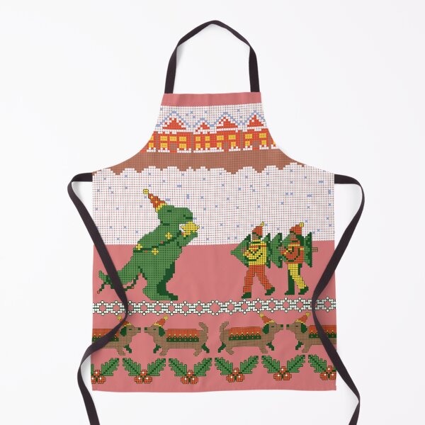 Item preview, T-ree Rex ugly holiday sweater designed and sold by WitchInTheWack.