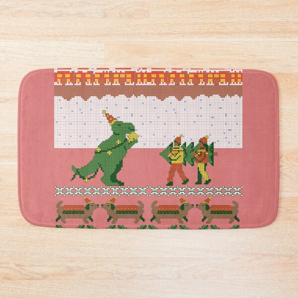 Item preview, T-ree Rex ugly holiday sweater designed and sold by WitchInTheWack.
