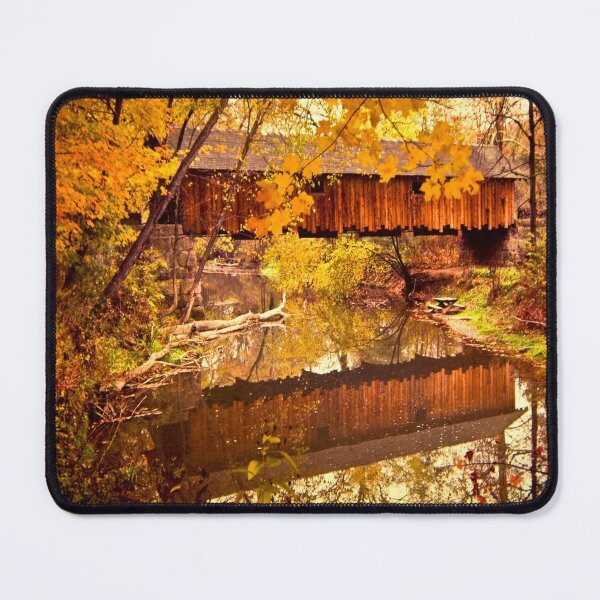 Item preview, Woolslayer Covered Bridge designed and sold by Valerie  Fuqua.
