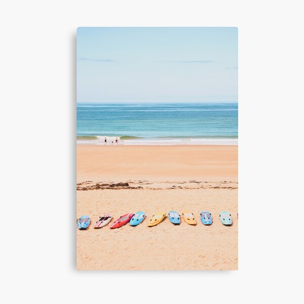 Plage de la Gravière in Hossegor Canvas Print