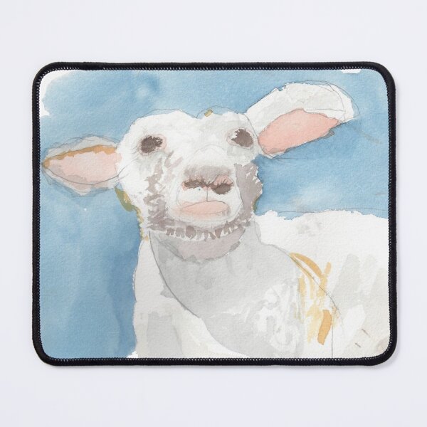 Item preview, Watercolor Dorper Sheep designed and sold by ArtChildGalore.