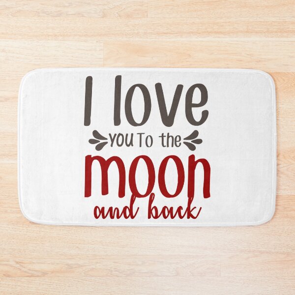 Item preview, I love you to the moon and back-valentines day 2022 designed and sold by Hartics.