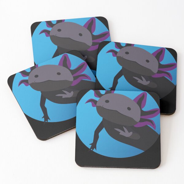 Item preview, axolotl cool black designed and sold by Dhamara88.