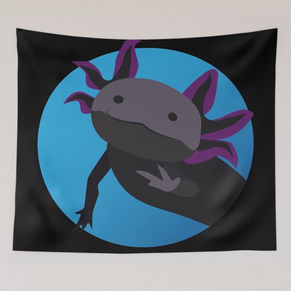Item preview, axolotl cool black designed and sold by Dhamara88.