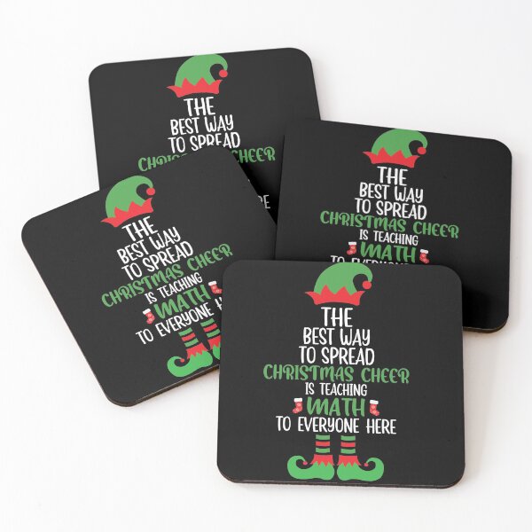 Item preview, The Best Way To Spread Christmas Cheer Is Teaching Math designed and sold by teemenia.