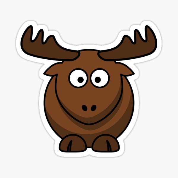 Item preview, Alces Cartoon - Bodbeli designed and sold by bodbeli.