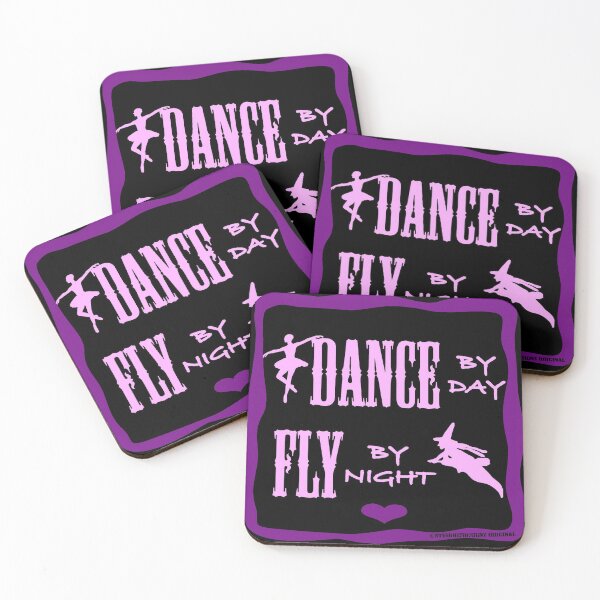 Item preview, Dance by Day Dancer Fly by Night magic sorcerer Potter witch like Halloween purple designed and sold by studio17designz.