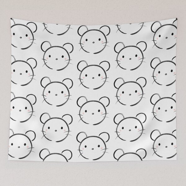 Item preview, Mouse - Chinese zodiac calligraphy Chinese painting style  designed and sold by Burgerisad.