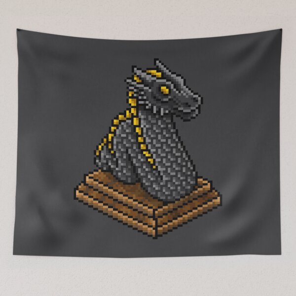 Item preview, Habbo Onyx Dragon Lamp designed and sold by Eisenjays.