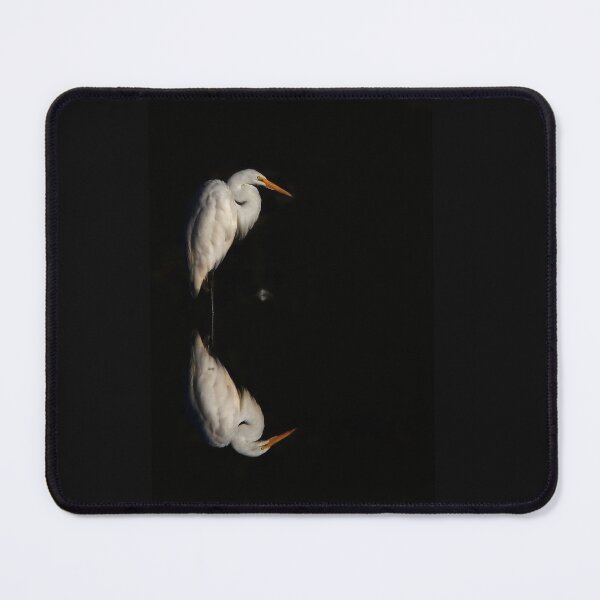 Item preview, Great Egret reflection designed and sold by James Cumming.