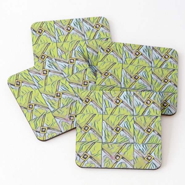 Artikelvorschau, Chartreuse Windrad-Muster entworfen und verkauft von Designs By YL.