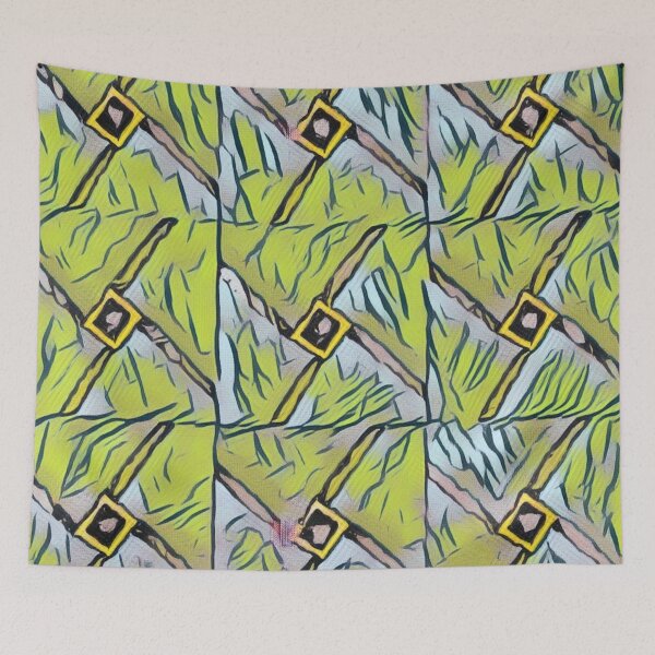 Aperçu de l'œuvre Motif Moulinet Chartreuse créée et vendue par Designs By YL.