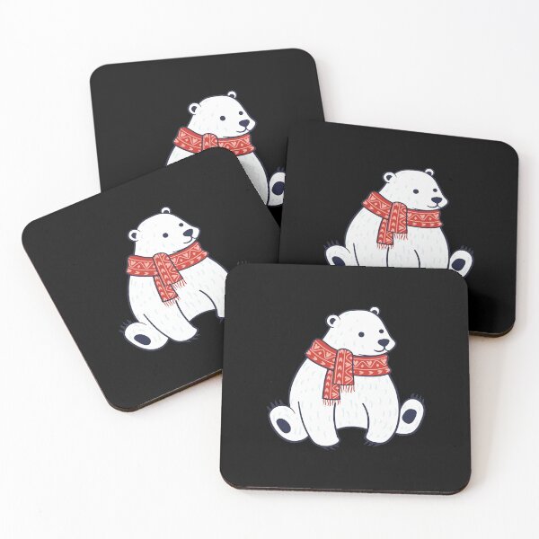 Item preview, Merry Xmas polar bear designed and sold by GraphixCart.