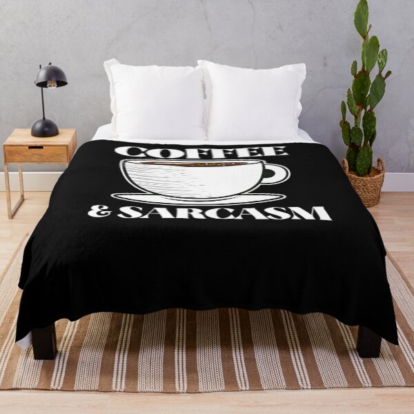 Item preview, I Run On Coffee And Sarcasm designed and sold by Músico Ilustre.
