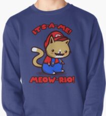 It's-a-me! Meow-rio! (Text ver.) Pullover