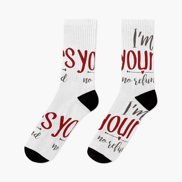 Item preview, i'm yours no refund-valentines day 2022 designed and sold by Hartics.