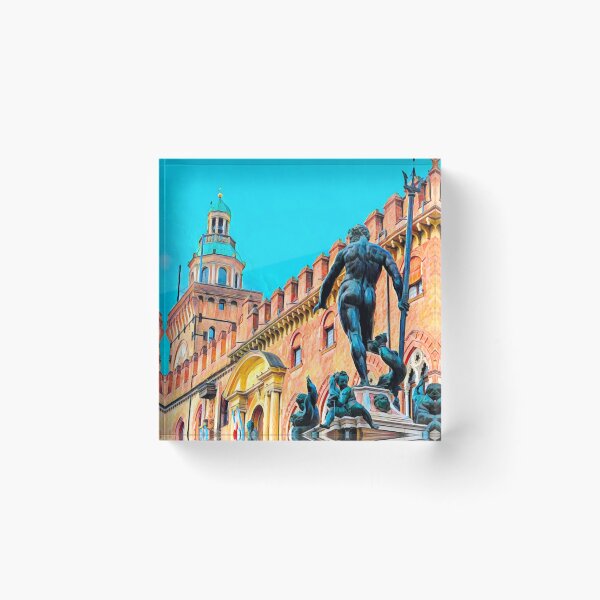 Item preview, Bologna Vintage Travel designed and sold by Sofia-Draws.
