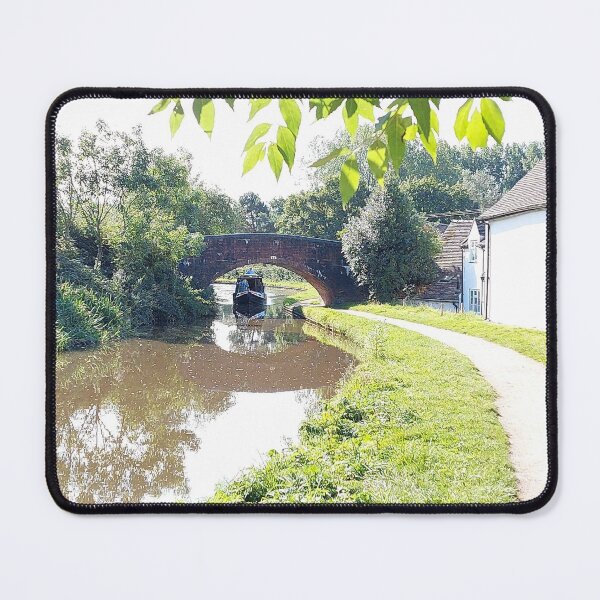 Item preview, Calm on the canal path designed and sold by Lyndonsnature.