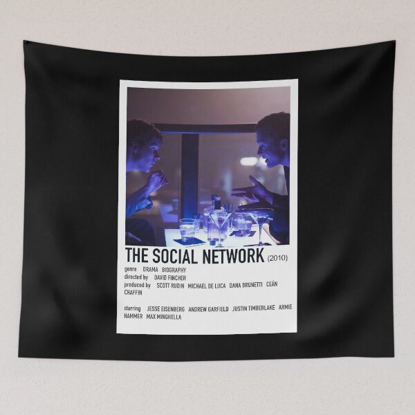 Item preview, Great Model The Social Network Movie Poster Cool Graphic Gifts designed and sold by Justynbartell.