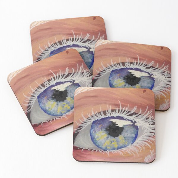 Item preview, Blue eye with white lashes designed and sold by Charlie Harmony.