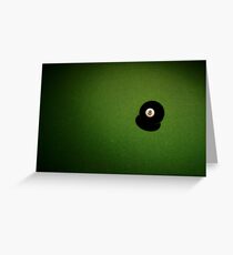 8 Ball Greeting Card
