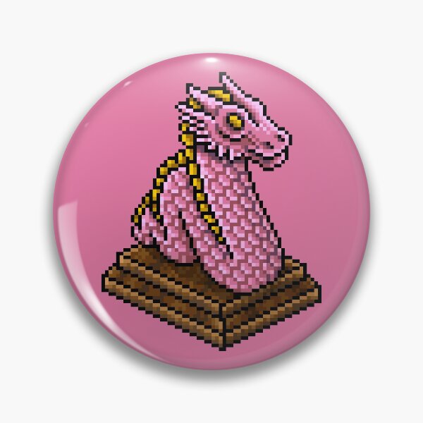 Item preview, Habbo Pink Dragon Lamp designed and sold by Eisenjays.