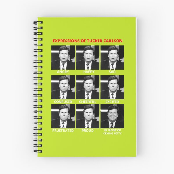Item preview, The Expressions of Tucker Carlson   designed and sold by WisokyPeyton.