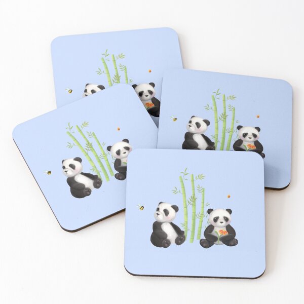 Item preview, Inquisitive pandas designed and sold by SaplingArt.