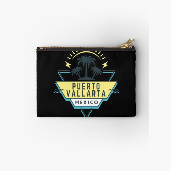 Item preview, Puerto Vallarta, PV, Vallarta, Mexico, Souvenir, Palm Trees Design, Retro, 80's, Graphic Design designed and sold by RisingFrequency.