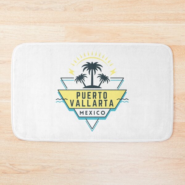 Item preview, Puerto Vallarta, PV, Vallarta, Mexico, Souvenir, Palm Trees Design, Retro, 80's, Graphic Design designed and sold by RisingFrequency.