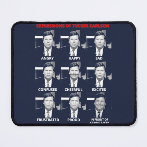Item preview, The Expressions Of Tucker Carlson - Best Unisex Trending    designed and sold by WisokyPeyton.