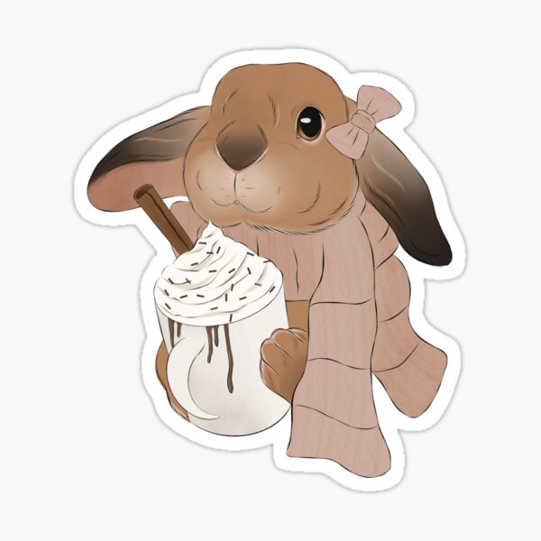 Cosy Cinnabun Sticker