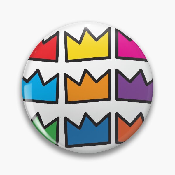 Artikelvorschau, Kronen Multicolor Gitter entworfen und verkauft von ArtofDissent.