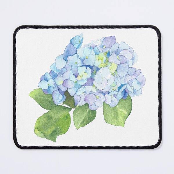 Item preview, Blue Hydrangea, original watercolor designed and sold by SharonRoseR.