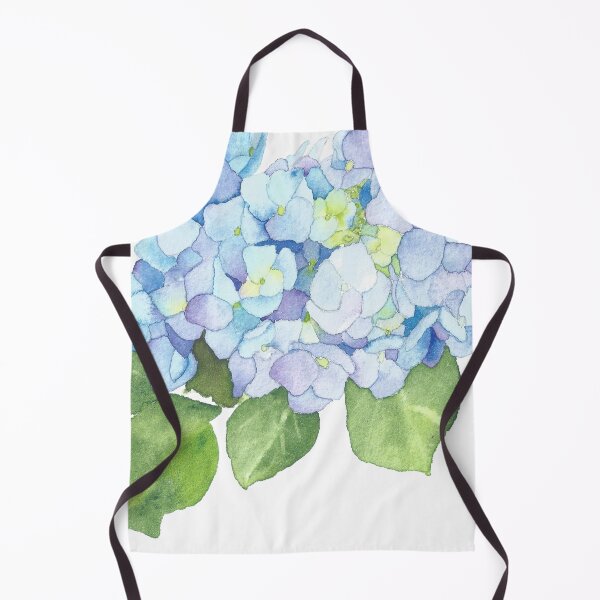 Item preview, Blue Hydrangea, original watercolor designed and sold by SharonRoseR.