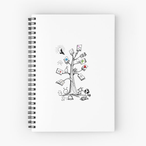 Item preview, Critter Book Tree Greeting Card designed and sold by Kalektive Flair.