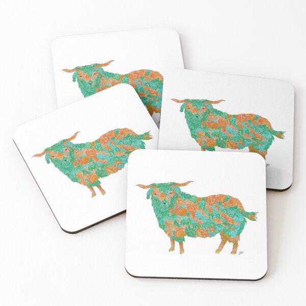 Item preview, Ovejas del zodiaco designed and sold by exuberantcrafts.