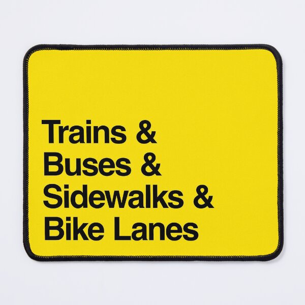 Item preview, Trains & Buses & Sidewalks & Bike Lanes designed and sold by jgcreates.